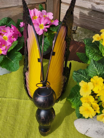 Teelichthalter Schmetterling, rosé