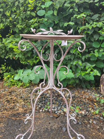 Vintage Beistelltisch/Vogeltränke Vögel zum Stellen