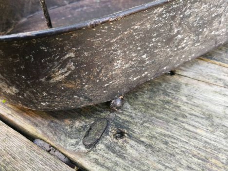 Preview: Shabby Chic Dekotablett für Spitzkerzen (Adventskranz)