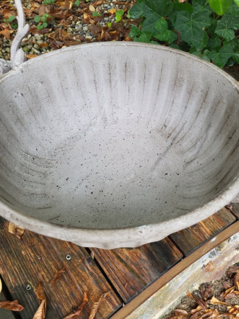 Preview: Vintage Schale mit Hirschköpfen
