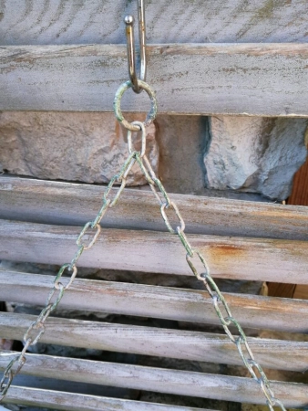 Metall Wandeimer zum Bepflanzen, grün