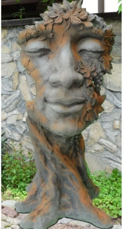 Waldhüter Bacchus Steinguss, Rosteffekt