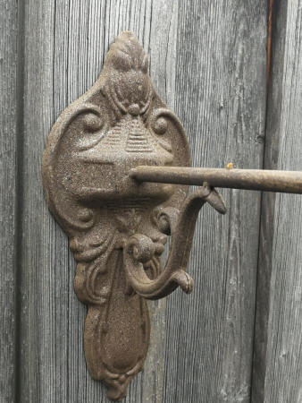 Preview: Metall Wandhaken Helen, Rostoptik