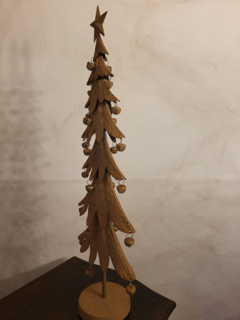 Weihnachtsbaum Katja mit Glocken, Rost