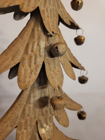 Preview: Weihnachtsbaum Katja mit Glocken, Rost
