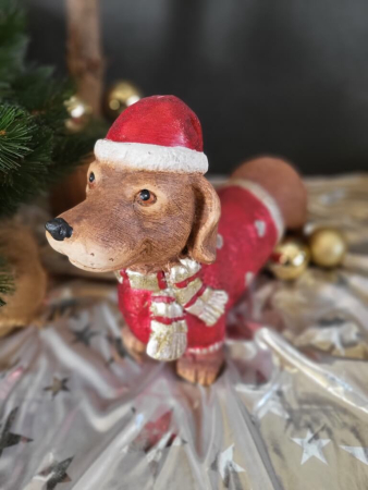 Weihnachts Dackel Lotti