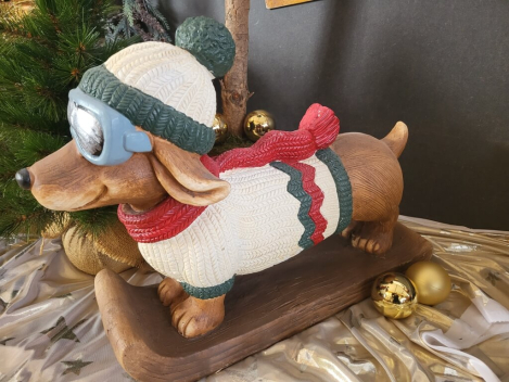 Weihnachts Dackel Scotty