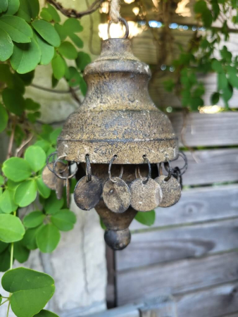 Rost Hänger Zapfen Abasin mit Plättchen