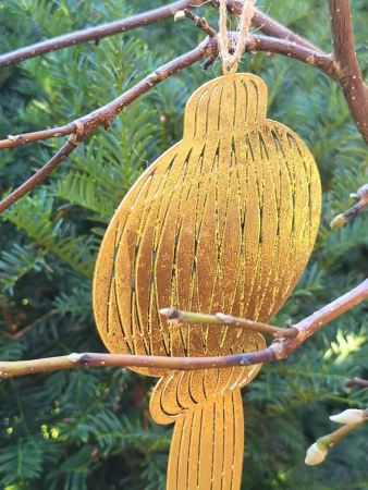 Preview: Weihnachtsornament Noah, gold