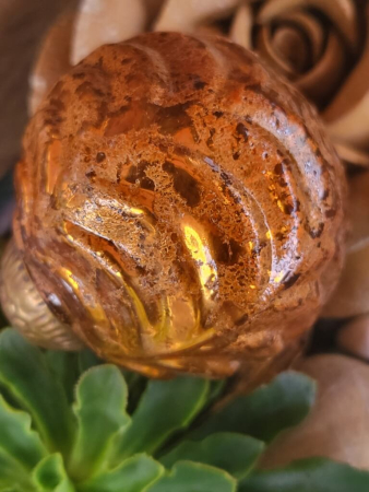 Hippie-Boho Christbaumkugel-Mix 3, Zitrus