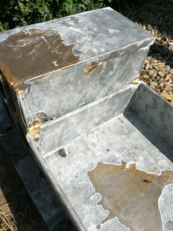 Zinktruck Austin zum Bepflanzen
