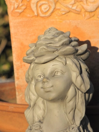 Blumenkind Rose aus Resin