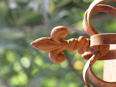 Preview: Dekokrone Edelrost, klein