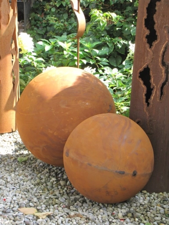 Edelrost Kugel 25 cm