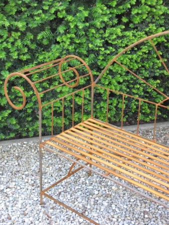 Edelrost Gartenbank Alvaro