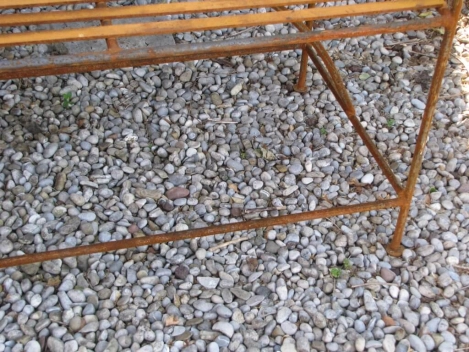 Edelrost Gartenbank Alvaro