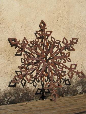 filigraner Edelrost Schneekristall