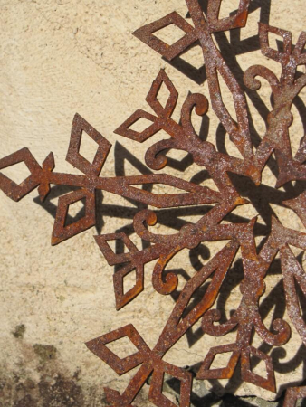 Preview: filigraner Edelrost Schneekristall A