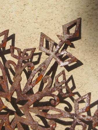 Preview: filigraner Edelrost Schneekristall A