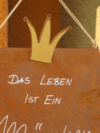 Edelrost Gedichttafel Märchen