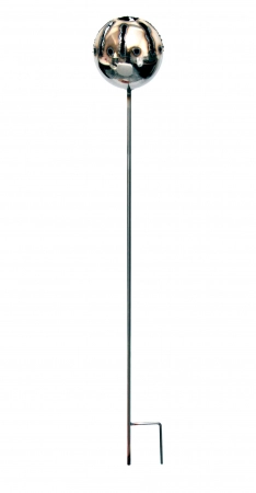 Edelstahl Gartenstecker Feuerfratze Sonne