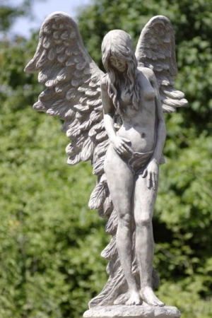 Engel Shekinah aus Steinguss