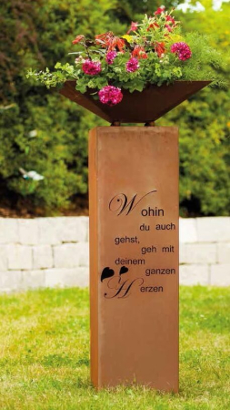 Deko Säule Gedicht Herz