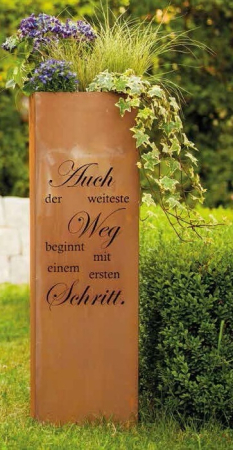 Deko Säule Gedicht Weg