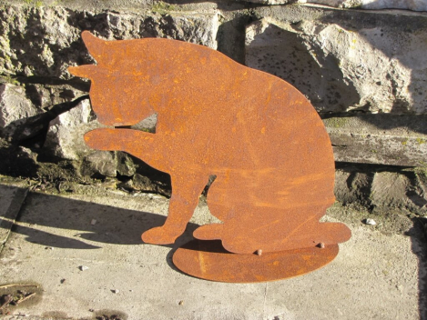 Katze Tom aus Edelrost
