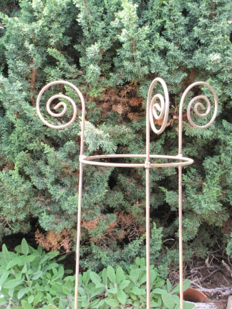 Staudenhalter aus Metall für Stauden, Durchmesser 40 cm Angels Garden