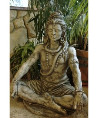 Skulptur Shiva aus Steinguss