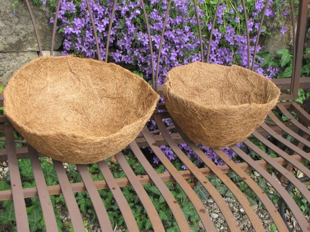 Kokoseinsatz für Hängekörbe, 25 cm - Angels Garden Dekoshop