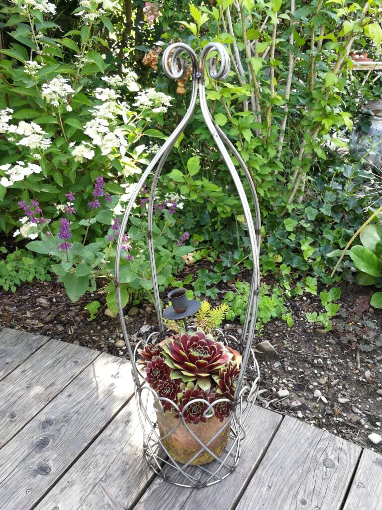 Metallkorb mit Rankhilfe Patric Angels Garden