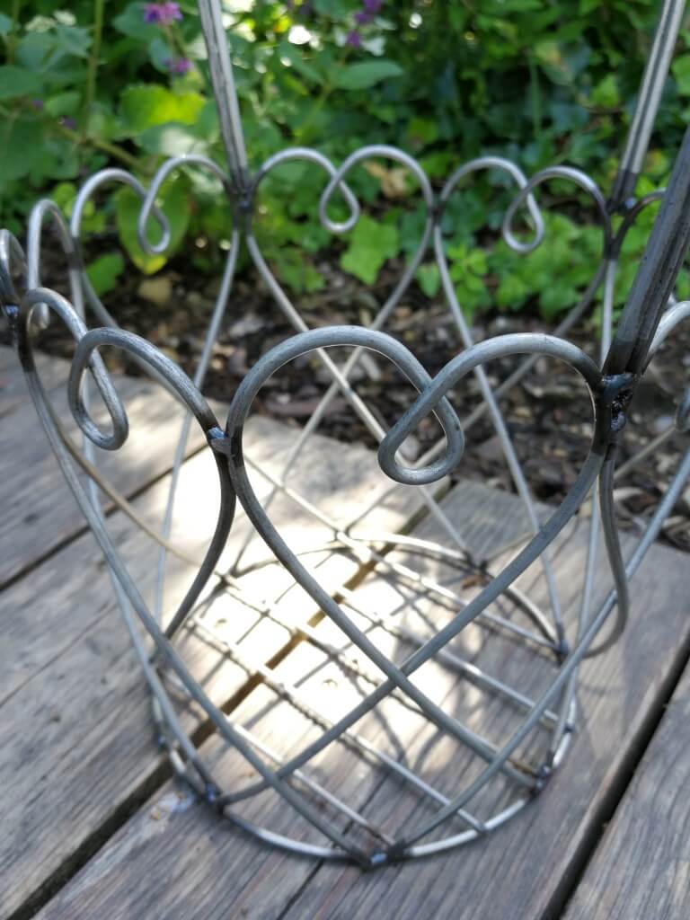 Metallkorb mit Rankhilfe Patric Angels Garden
