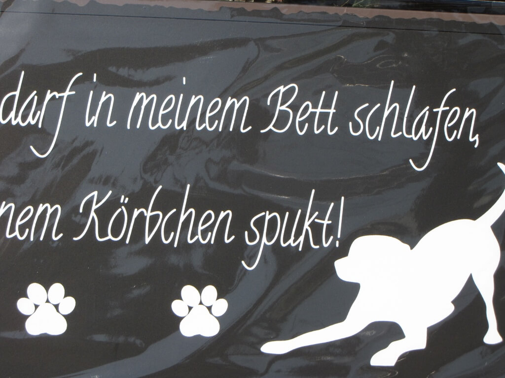 Shabby Chic Metallspruchschild Hund Im Bett Angels Garden Dekoshop
