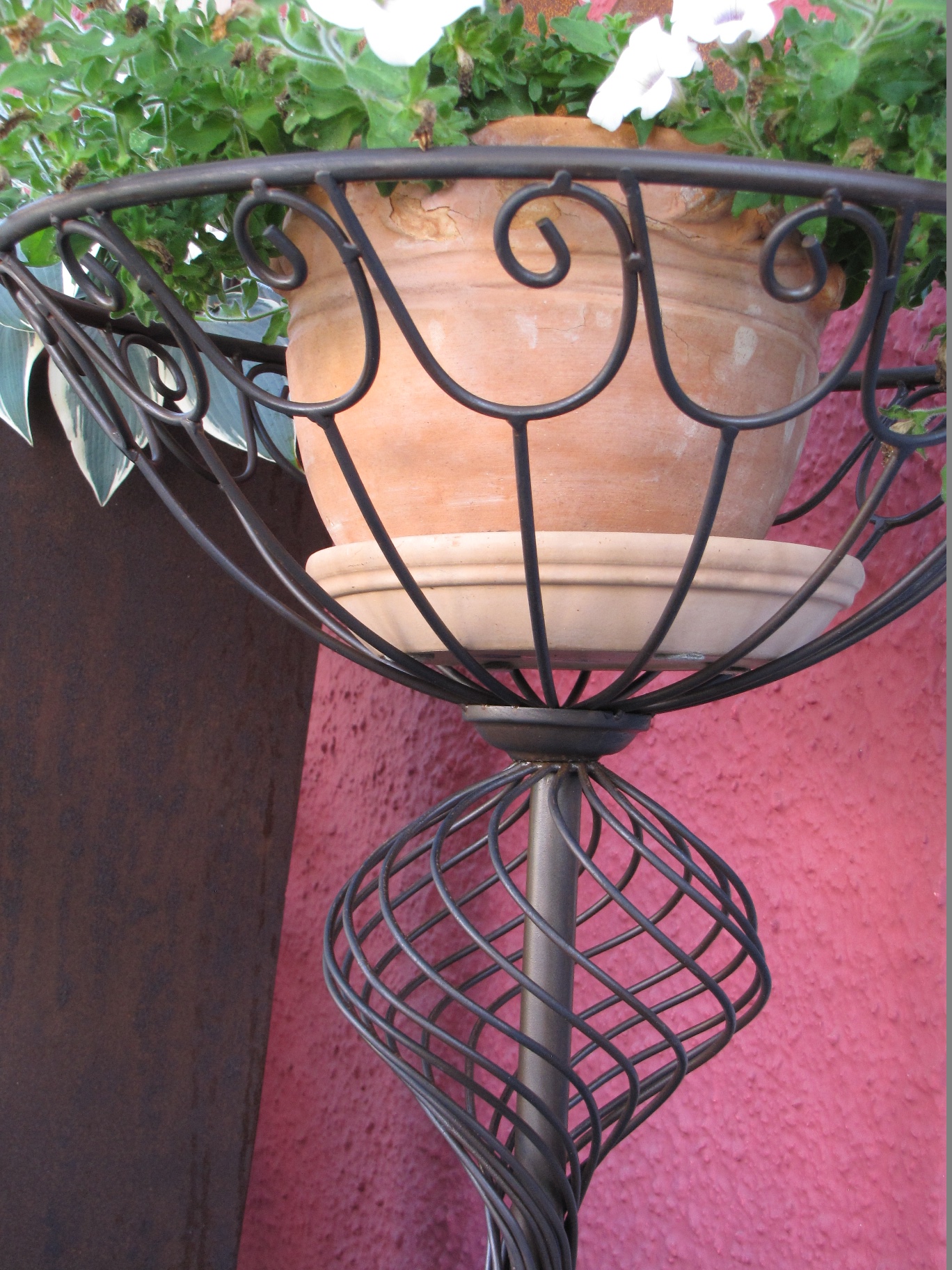 Blumenkorb Blumenstander Scordia Aus Metall Angels Garden Dekoshop