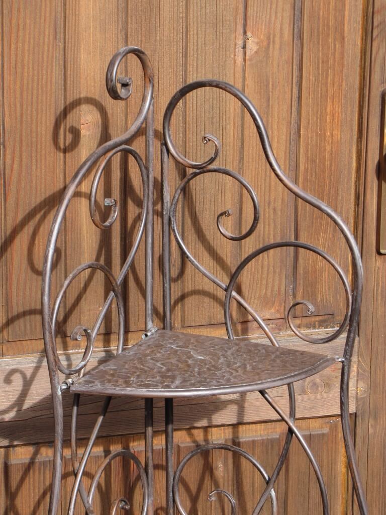Eckregal Aus Metall Fur Haus Und Garten Klappbar Angels Garden
