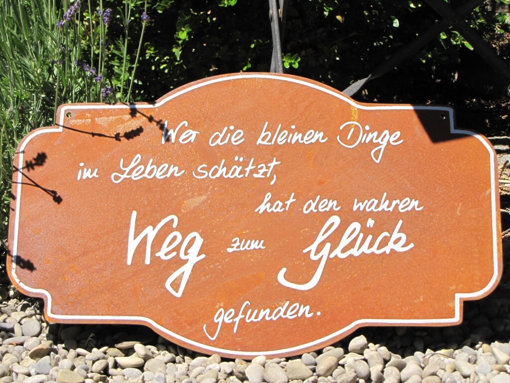 Pin von Brigitte Decker auf jakob Garten zitate, Sprüche garten, Edelrost