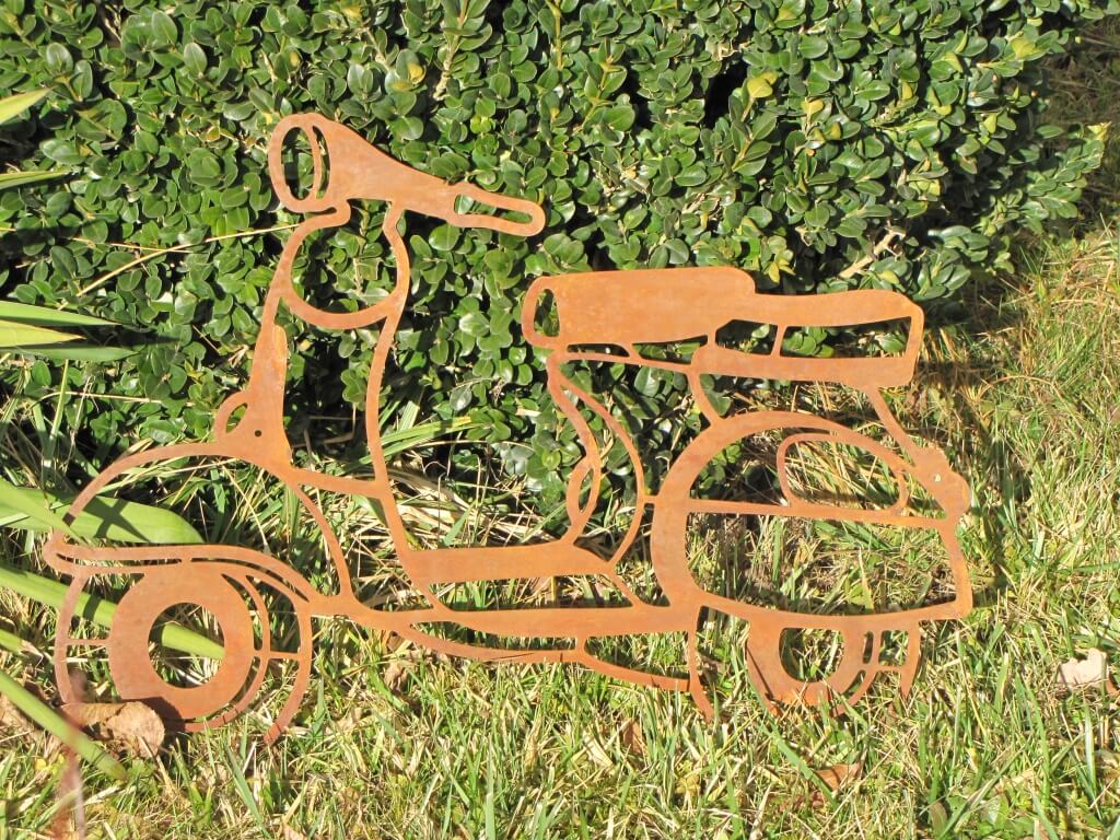 Garten Deko Roller edelrost wandbild roller metall gartendeko wanddeko Garten Deko Roller edelrost wandbild roller metall gartendeko wanddeko