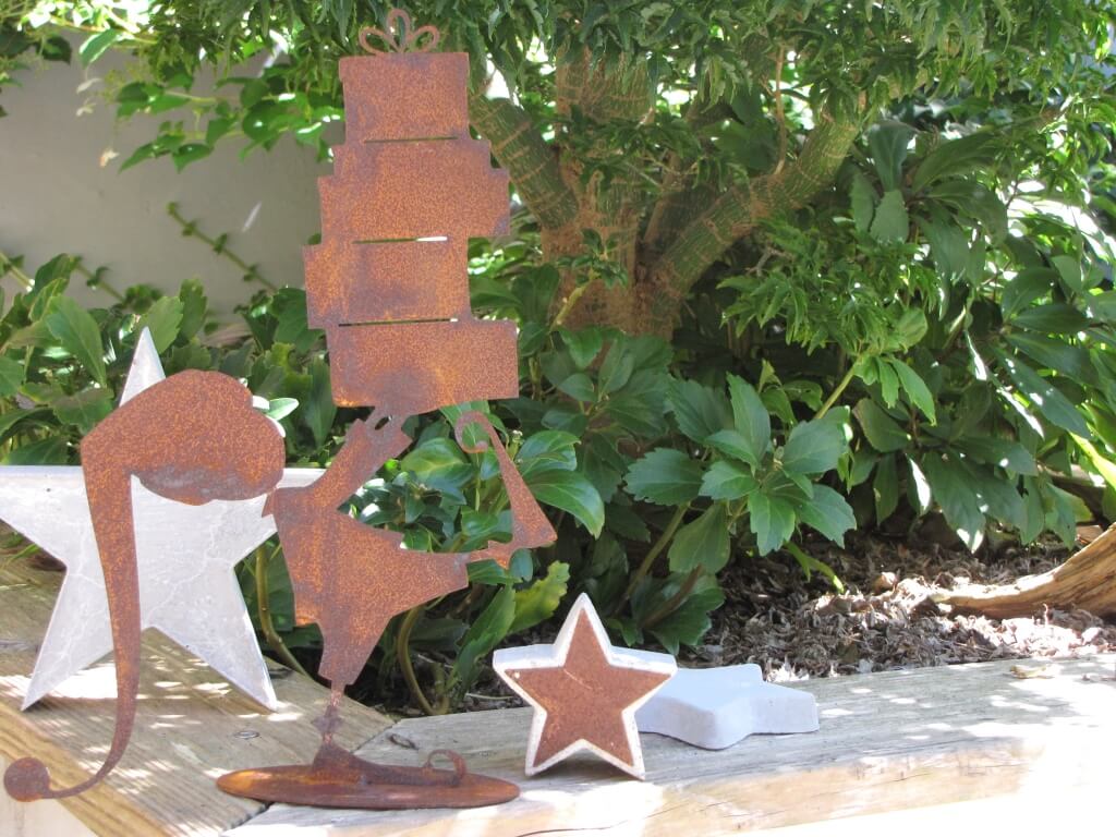 Gartendeko Wichtel edelrost wichtel nepomuk garden dekoshop Gartendeko Wichtel edelrost wichtel nepomuk garden dekoshop