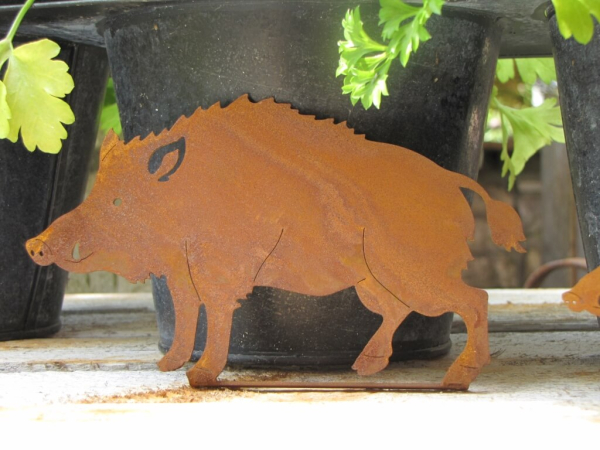 Edelrost Wildschwein-Set