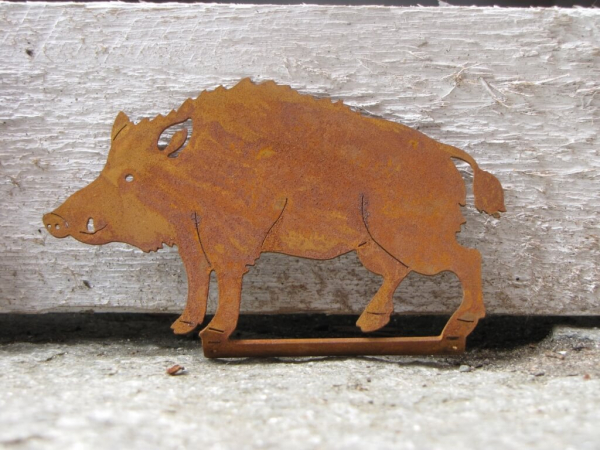 Edelrost Wildschwein-Set