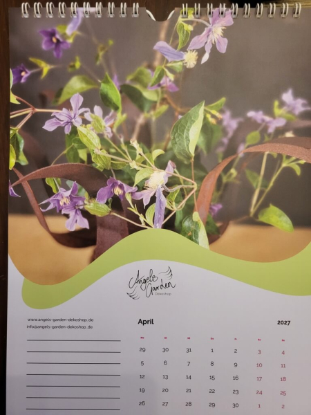 Angels Garden Jahreskalender 2027