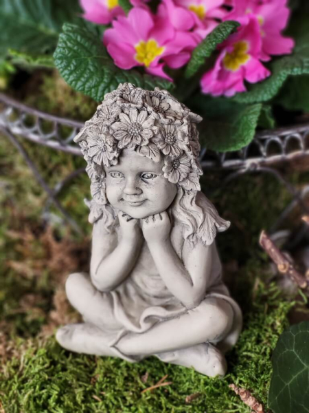 Blütenelfe Gerbera, aus Resin