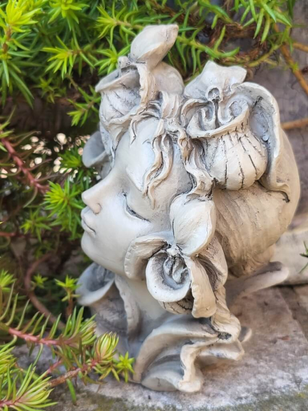 Blumenkind Frauenschuh aus Resin