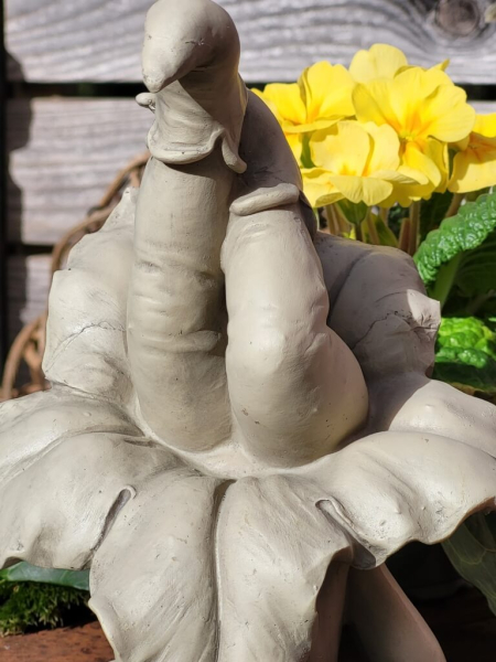 Blütenkind Kantenhänger Kapernblüte aus Resin