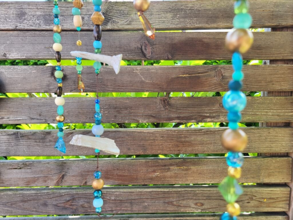 Boho Mobile Abirami, türkis-gold