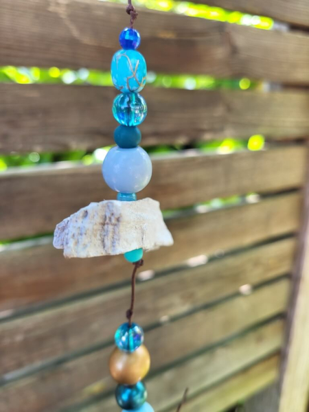 Boho Mobile Abirami, türkis-gold