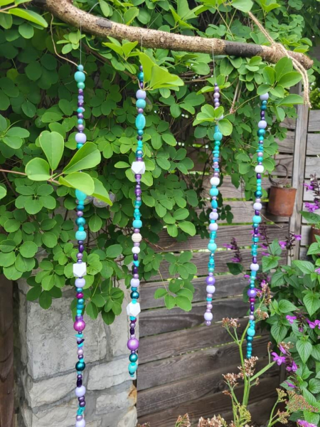 Boho-Mobile Firoza, türkis-lila