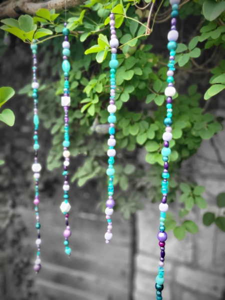 Boho-Mobile Firoza, türkis-lila